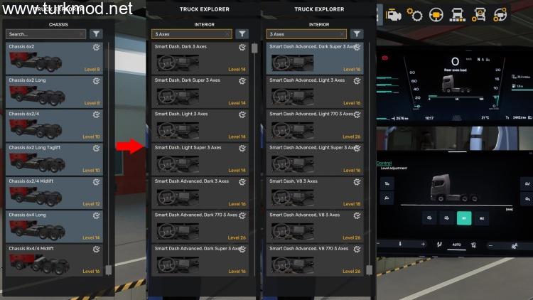 Scania Smart Dash Improved Dashboard V1.6