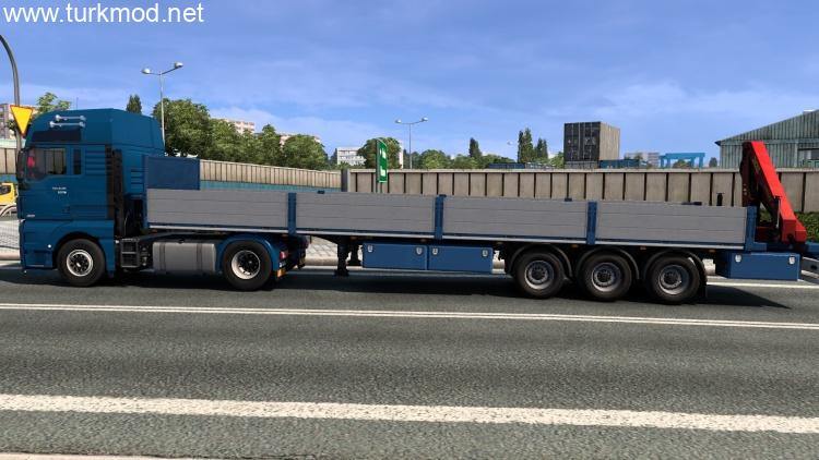 SCS 3 Steer Axle Crane Trailer V1.1