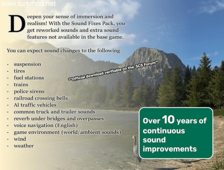 Sound Fixes Pack V26.18.2