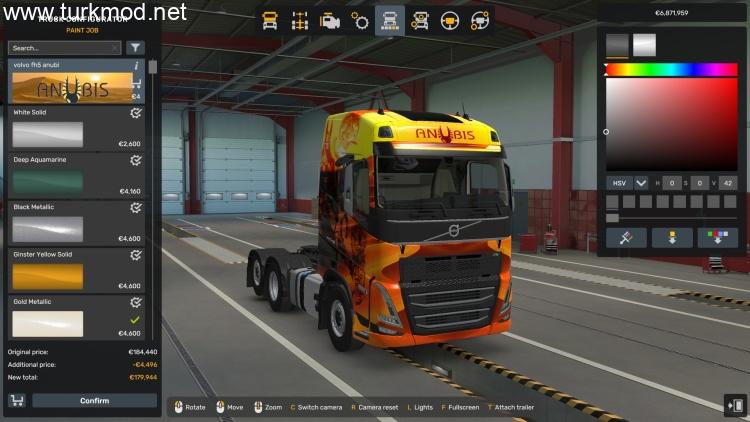 Volvo FH5 Anubis Skin