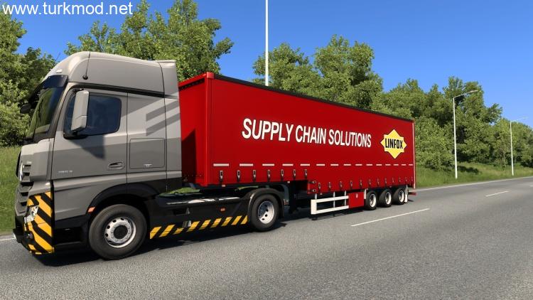 WIKA Curtainsider 40ft Trailer V1.58