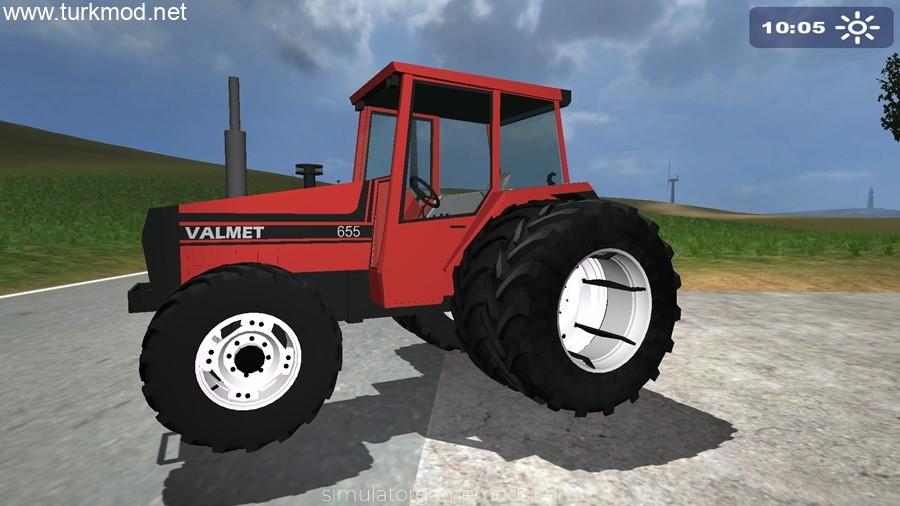 Valmet 655 4WD tractor mod FS2009