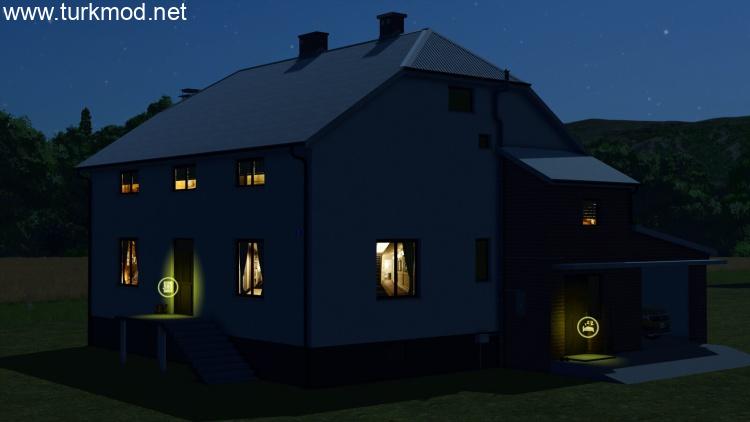 Placeable Big White Farmhouse V1.0.0.2