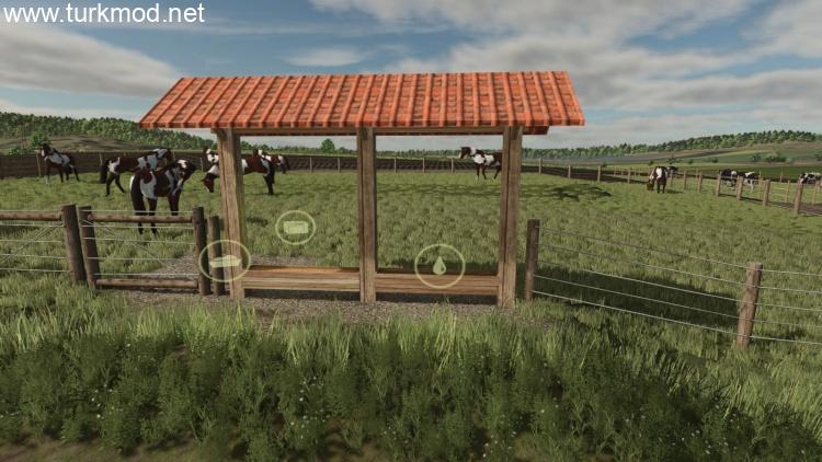 Placeable Small Pasture For Cows And Horses V1.0