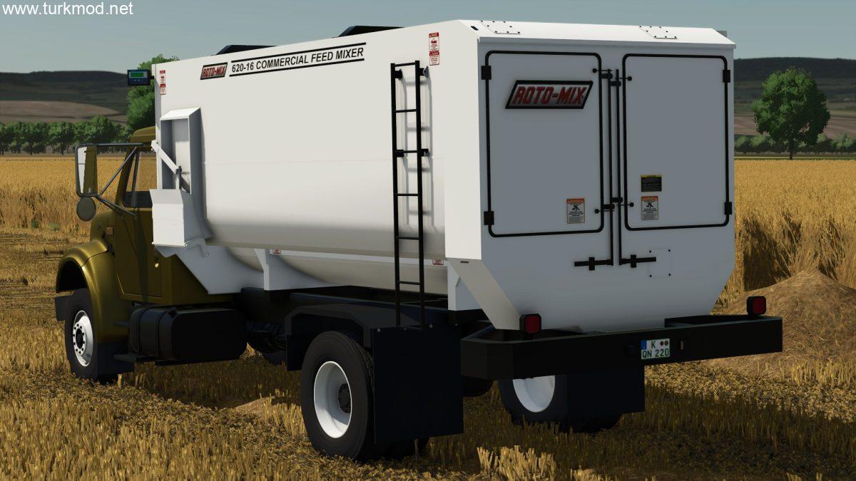 International 4900 Feed Truck v 1.0 International 4900 Feed Truck v 1.0
