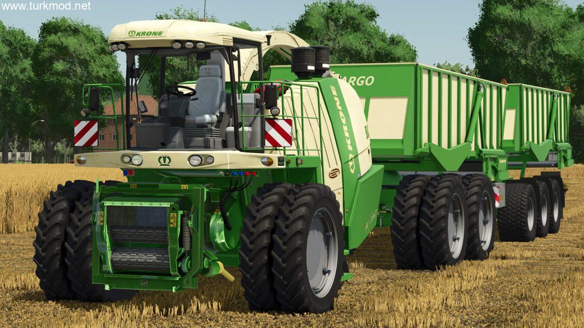 Krone Big X 1100 Cargo & Cargo Trailer v 1.0 Krone Big X 1100 Cargo & Cargo Trailer v 1.0