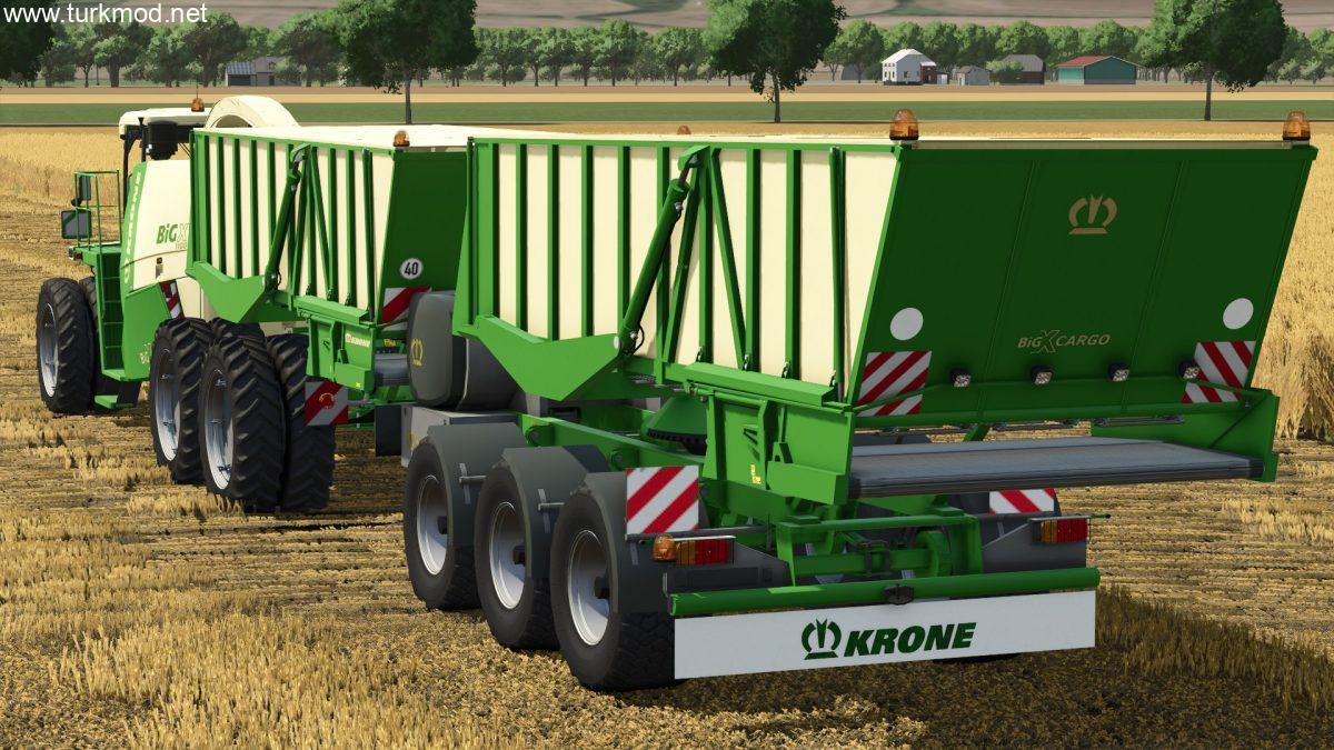 Krone Big X 1100 Cargo & Cargo Trailer v 1.0 Krone Big X 1100 Cargo & Cargo Trailer v 1.0