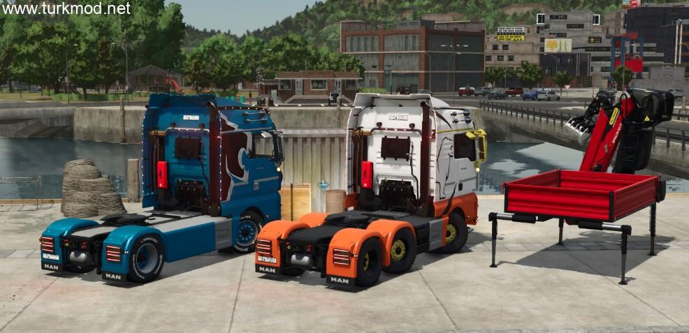 MAN TGX Semi Trucks Pack v 1.0 MAN TGX Semi Trucks Pack v 1.0