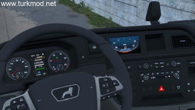 Analog Dashboard for MAN TGX 2020 by MADster v1.4
