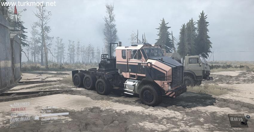 Mudrunner - Derry Longhorn 4520 Truck Screenshot Mudrunner - Derry Longhorn 4520 Truck Screenshot