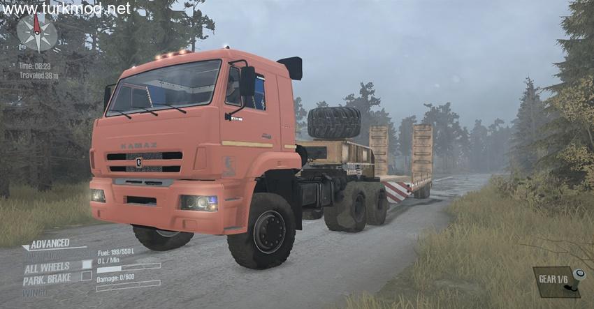 Mudrunner - KamAZ-6522-53 Truck Mudrunner - KamAZ-6522-53 Truck