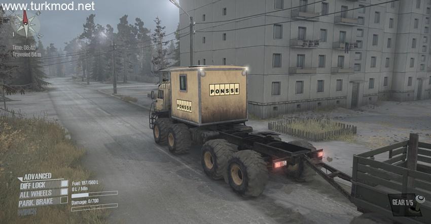 Mudrunner - Kamaz Polar Forwarder – Envelope Mudrunner - Kamaz Polar Forwarder – Envelope