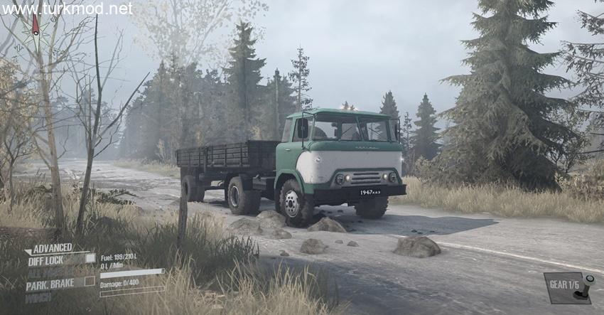 Mudrunner - Kaz 608 Truck Screenshot