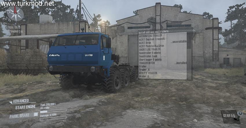 Mudrunner - Kraz SiBiR Truck Mudrunner - Kraz SiBiR Truck