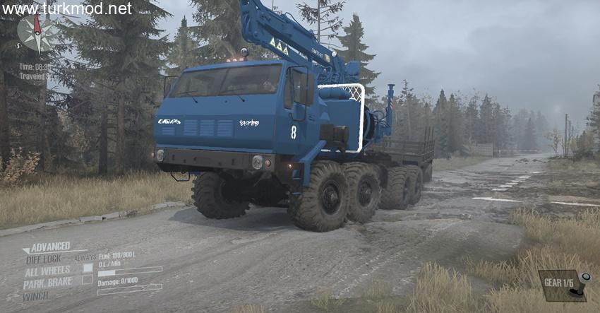 Mudrunner - Kraz SiBiR Truck Mudrunner - Kraz SiBiR Truck