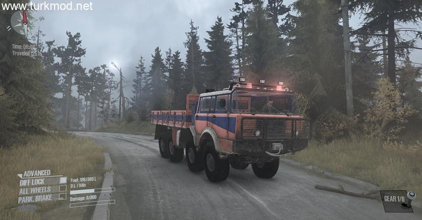Mudrunner - Tatra-813 Truck Mudrunner - Tatra-813 Truck
