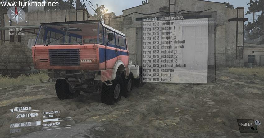 Mudrunner - Tatra-813 Truck Mudrunner - Tatra-813 Truck